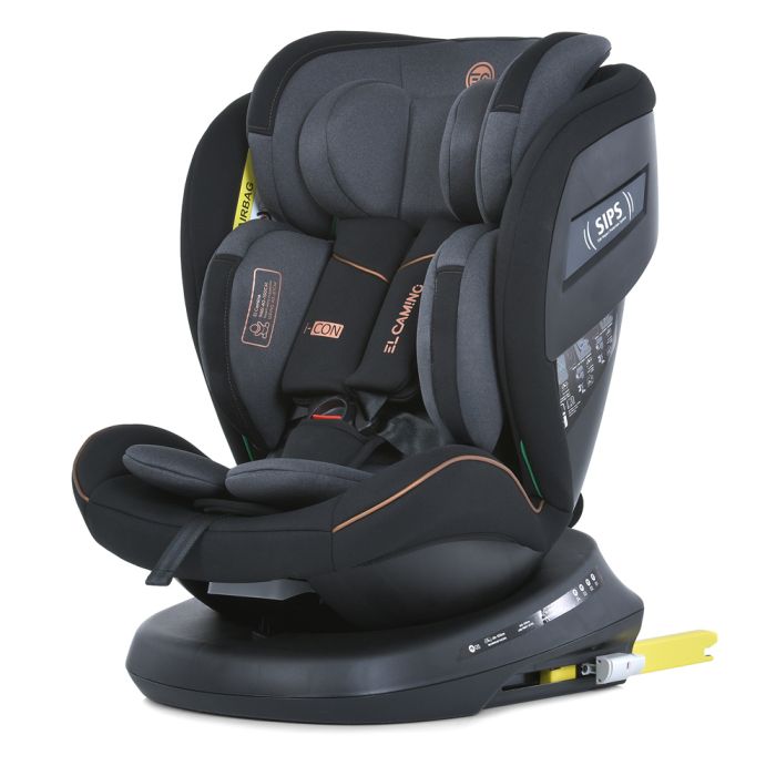 Дитяче Автокрісло EL CAMINO I-CON (ME 1117 Melange Midnight Gray)