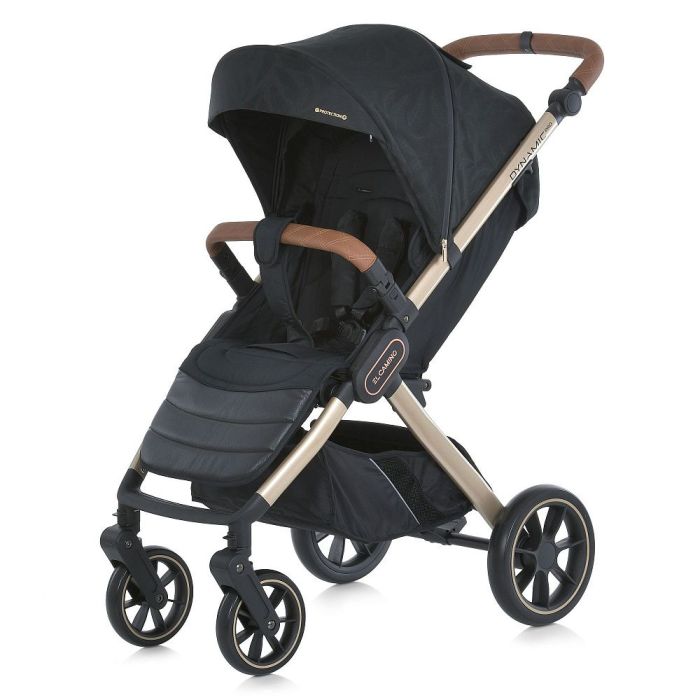 БЕЗКОШТОВНА ДОСТАВКА Коляска прогулянкова ME 1053G-2 DYNAMIC PRO Special Black