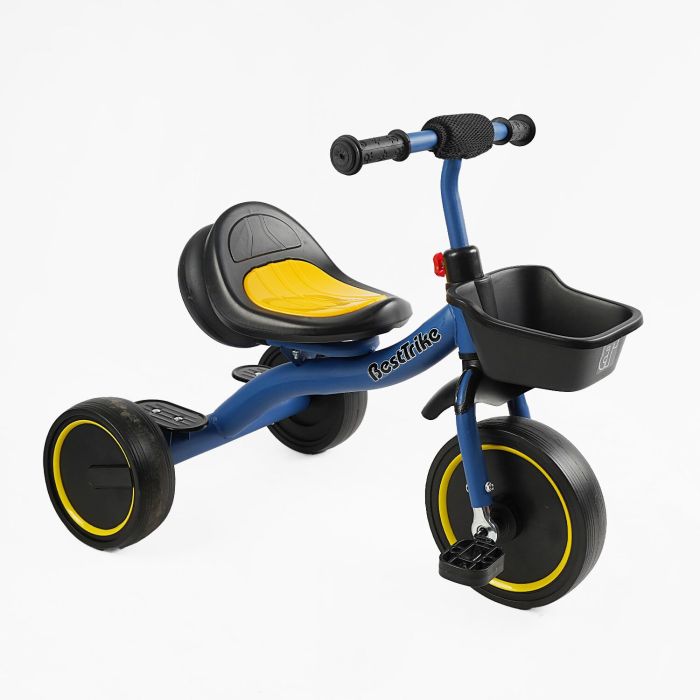 Дитячий триколісний Велосипед "Best Trike" (BS-45602) світло, кошик, укр. озвучка