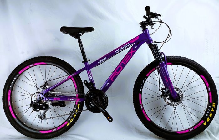 Велосипед Спортивний Corso «ROTEX» 26 дюймів (RX-26445) рама сталева 13’’