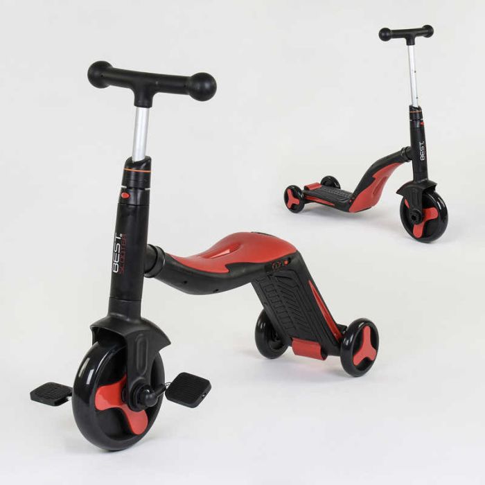 Самокат-велобіг від Best Scooter 3в1 (28288) Червоний