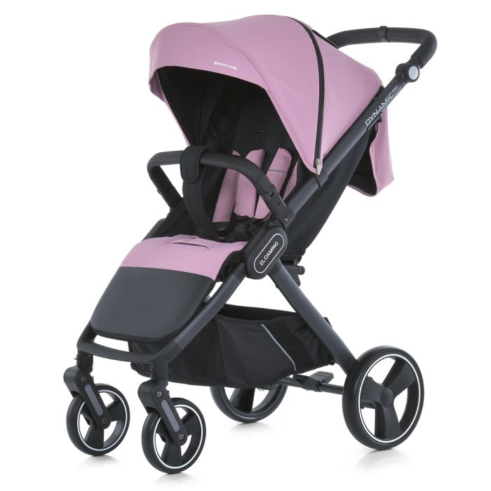 БЕЗКОШТОВНА ДОСТАВКА  Коляска дитяча EL CAMINO DYNAMIC PRO (ME 1053-3 Mauve Pink)