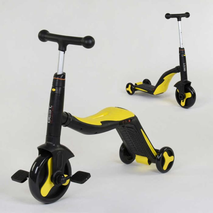 Самокат-велобіг від Best Scooter 3в1 (10993) Жовтий
