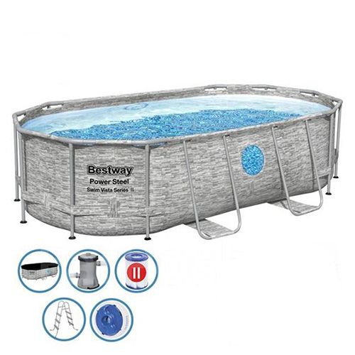 Басейн каркасний Bestway (56714) розмір 427-250-100см