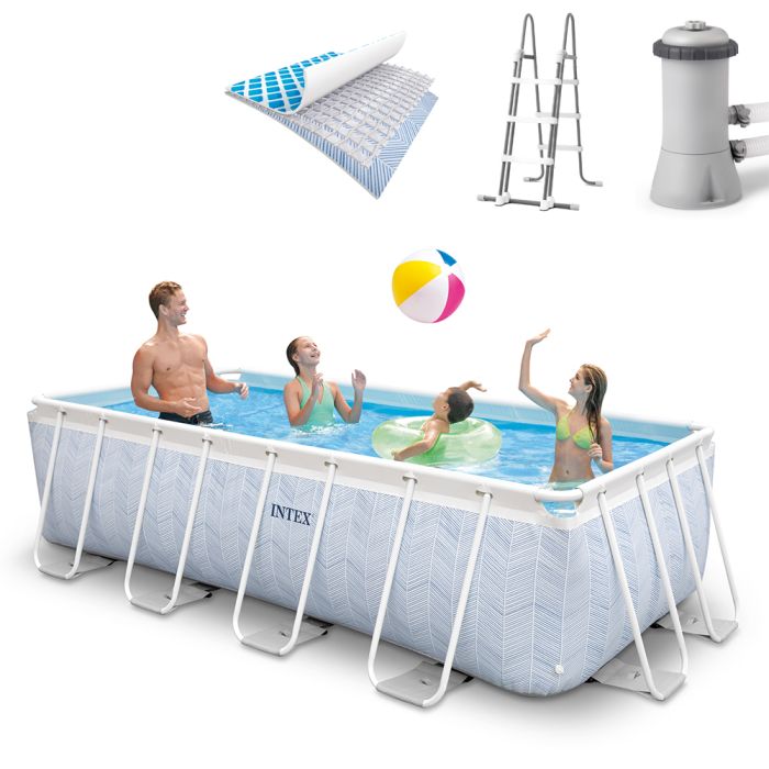 Каркасний Басейн INTEX (26780) 400-200-100 см