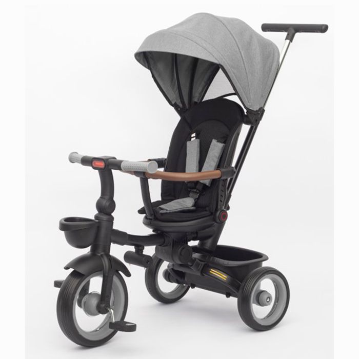 Дитячий триколісний Велосипед TURBOTRIKE (MT 1038 Grey) поворотне сидіння, складаний