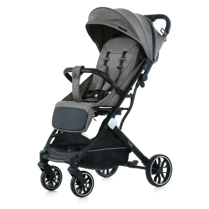 Дитяча прогулянкова Коляска BAMBI FLASH (M 5727-1 Chocolate) алюміній