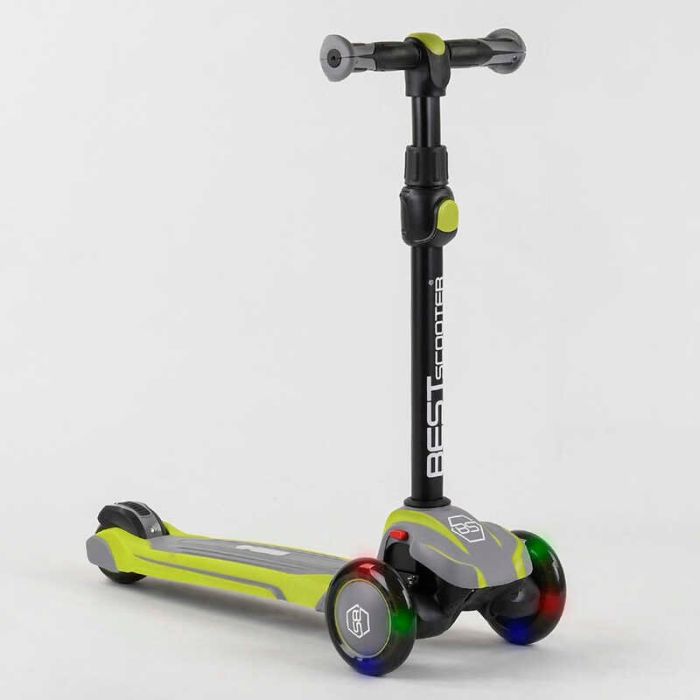Самокат триколісний Best Scooter MAXI (MX-50105) колеса PU зі світлом