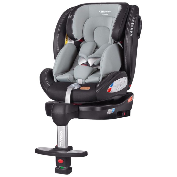 Автокрісло CARRELLO Asteroid+ (CRL-15801 Marble Grey) 0+1/2/3 ISOFIX з поворотом та опорною стійкою