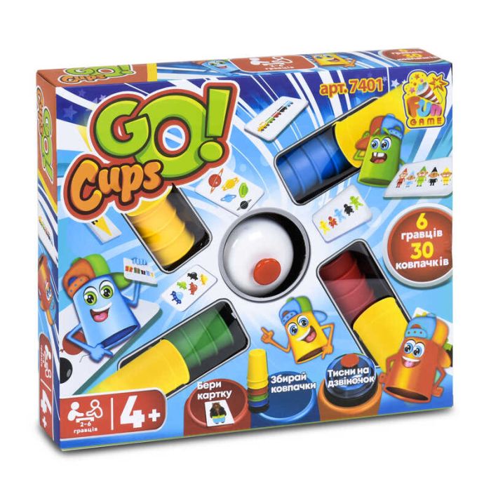 Настільна розважальна гра FUN GAME Go Cups (7401)