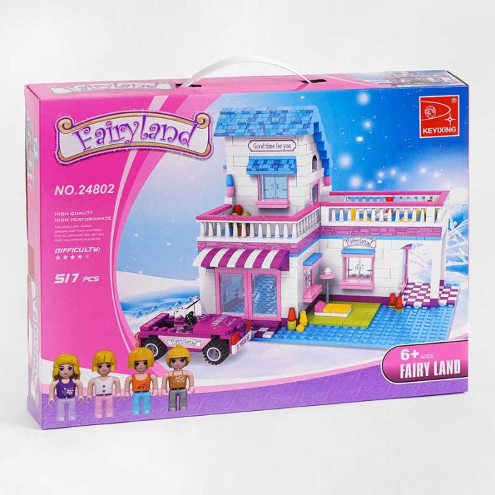 Конструктор “Fairyland” AUSINI 517 деталей (24802)