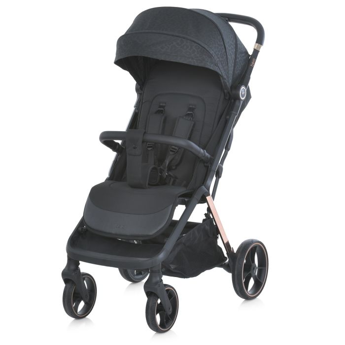 Дитяча коляска EL CAMINO BEYA (ME 1127-G Black Leo)