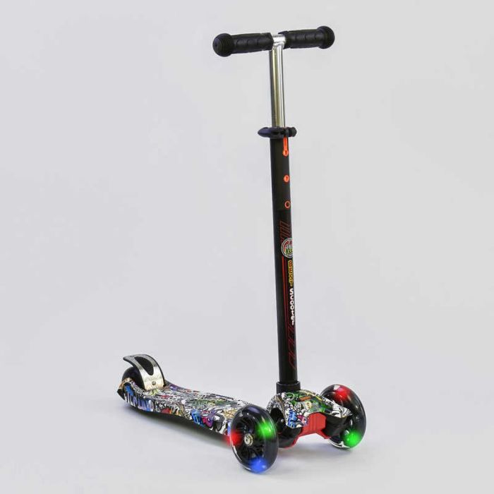 Самокат-кикборд Best Scooter MAXI (А 24642 /779-1386) колеса світяться