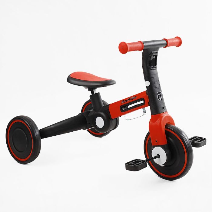 Дитячий триколісний Велосипед-велобіг "Best Trike" (BS-45459)  нейлонова рама, підсвічування