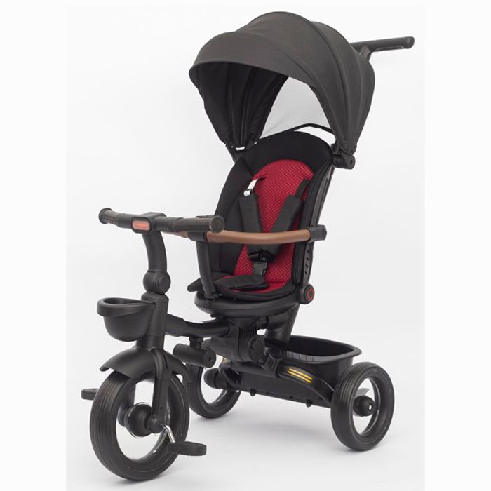 Дитячий триколісний Велосипед TURBOTRIKE (MT 1038 Black) поворотне сидіння, складаний