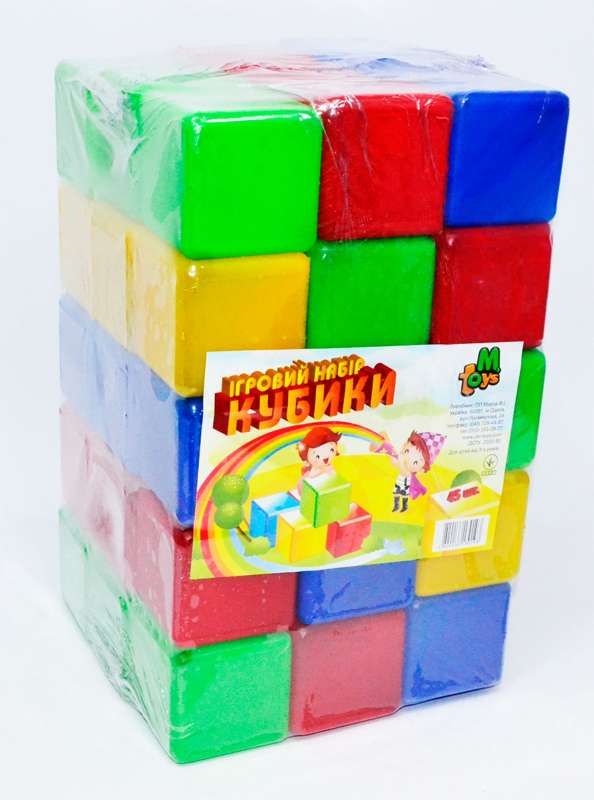 Кольорові Кубики M-TOYS (7195)