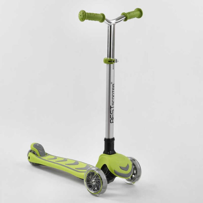 Самокат триколісний Best Scooter (Y-00436) Салатовий