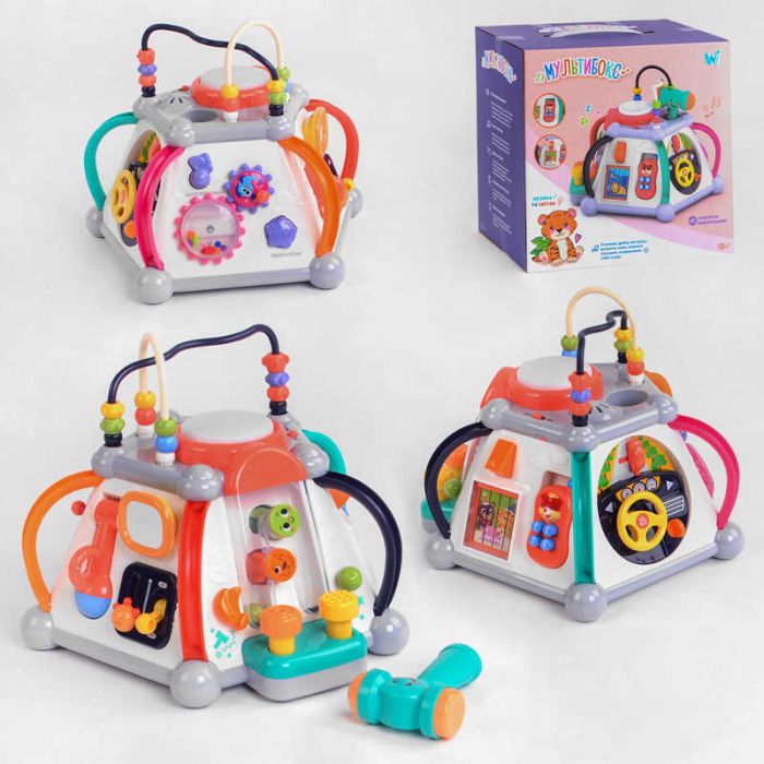 Музичний центр "WToys" УКРАЇНСЬКЕ ОЗУЧУВАННЯ, світло, звук (12892)