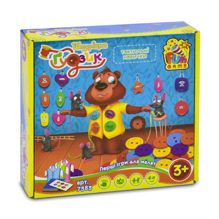 Настільна гра FUN GAME Шнурівка і гудзик (7383)