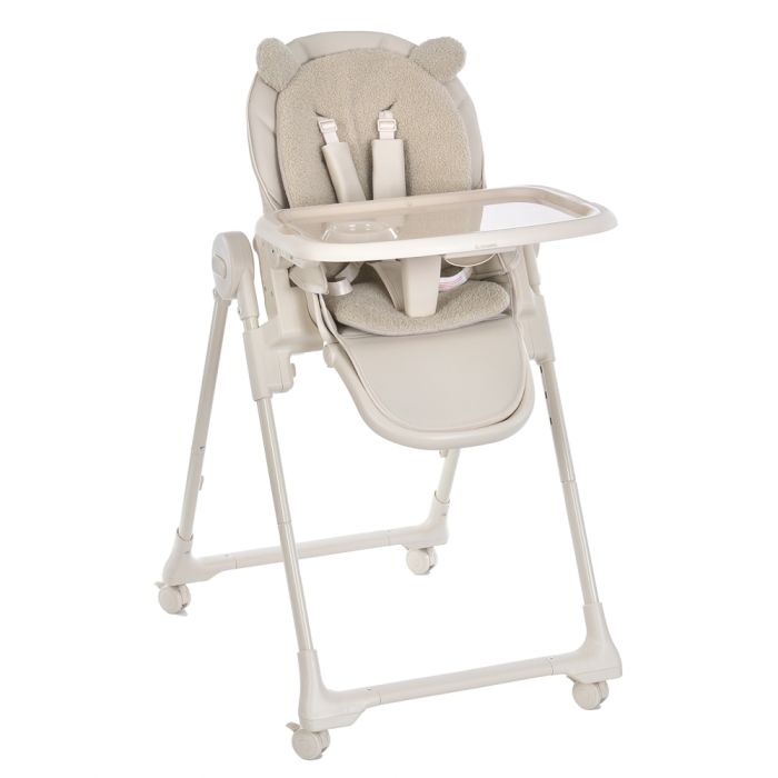 Дитячий Стільчик для годування EL CAMINO CRYSTAL (ME 1037 Bear Beige)