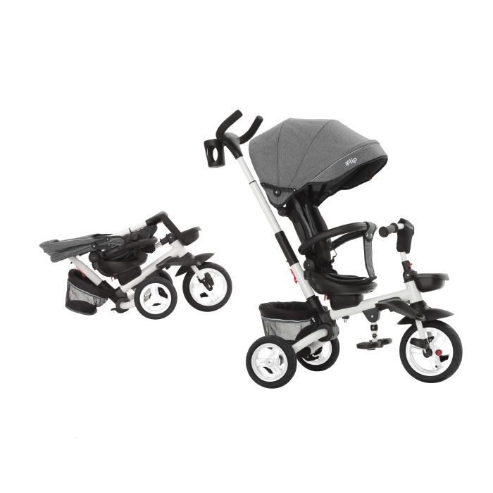 Велосипед триколісний TILLY FLIP (T-390/1 Сірий)