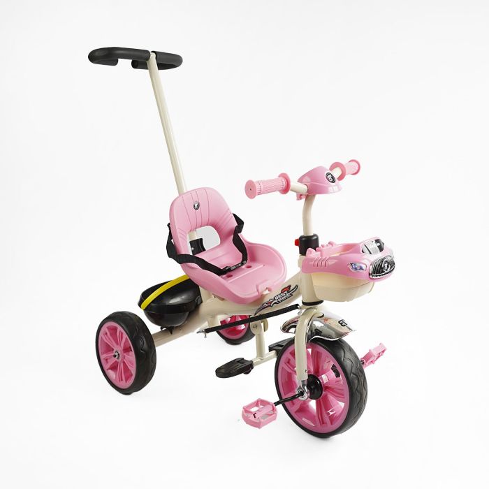 Дитячий триколісний Велосипед Best Trike (BS-70225) сталева рама, 2 кошика, укр. озвучка