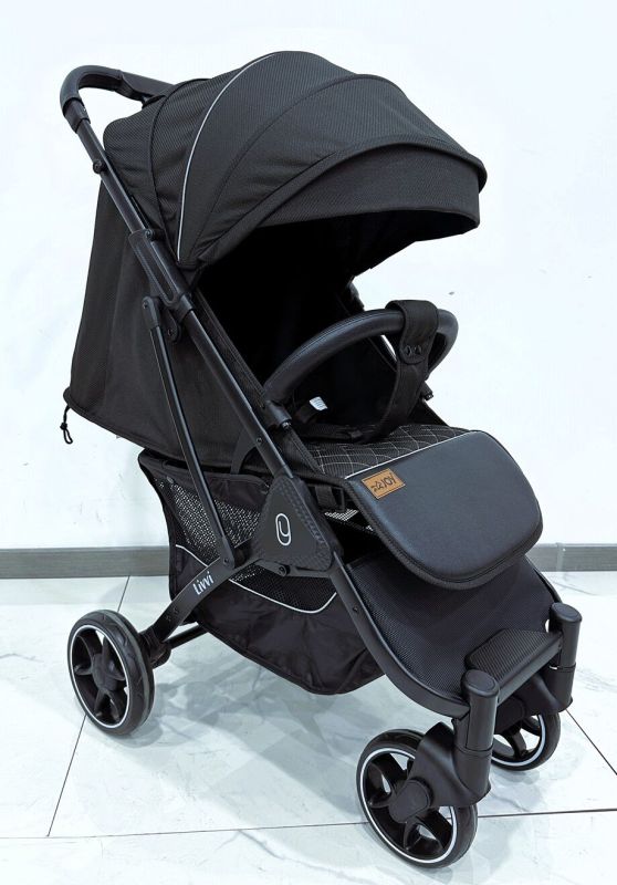 Дитяча прогулянкова Коляска JOY "Livvi" (LV-08160) рама алюмінієва, футкавер, підсклянник, телескопічна ручка