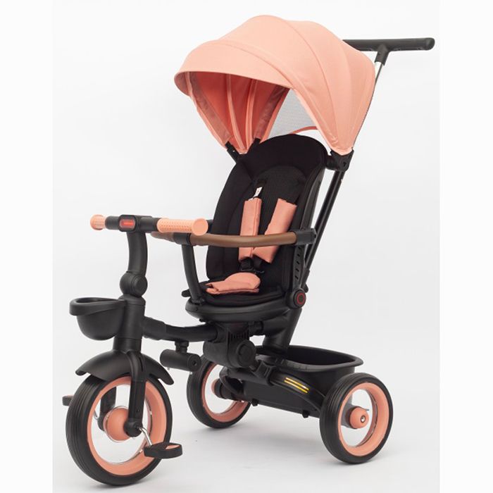 Дитячий триколісний Велосипед TURBOTRIKE (MT 1038 Peach Fuzz) поворотне сидіння, складаний