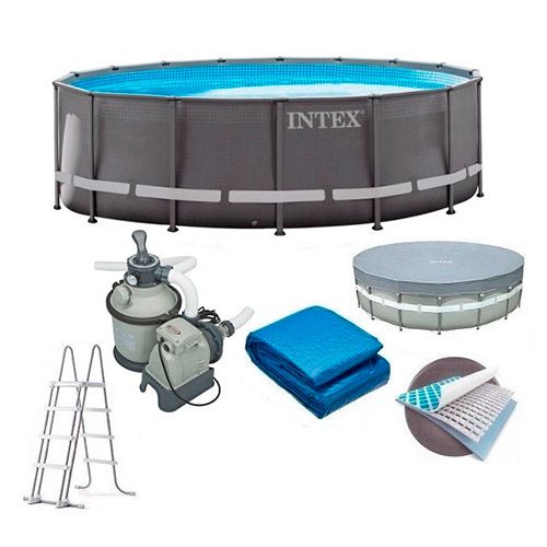 Басейн каркасний Intex 488 x 122 см/ 4500 л/год (26326)