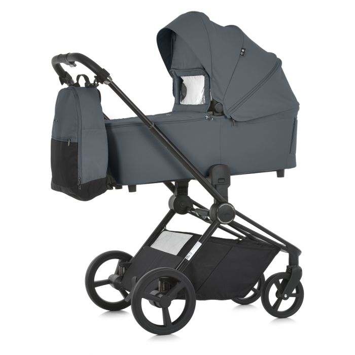 Дитяча універсальна Коляска EL CAMINO PERSONA 2в1 (ME 1091-1 Rock Gray) москітна сітка